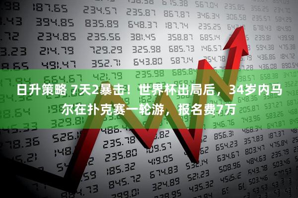 日升策略 7天2暴击!世界杯出局后,34岁内马尔在扑克赛一轮游,报名费7万