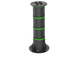 Height adjustable support bases