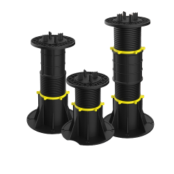 Adjustable paving supports